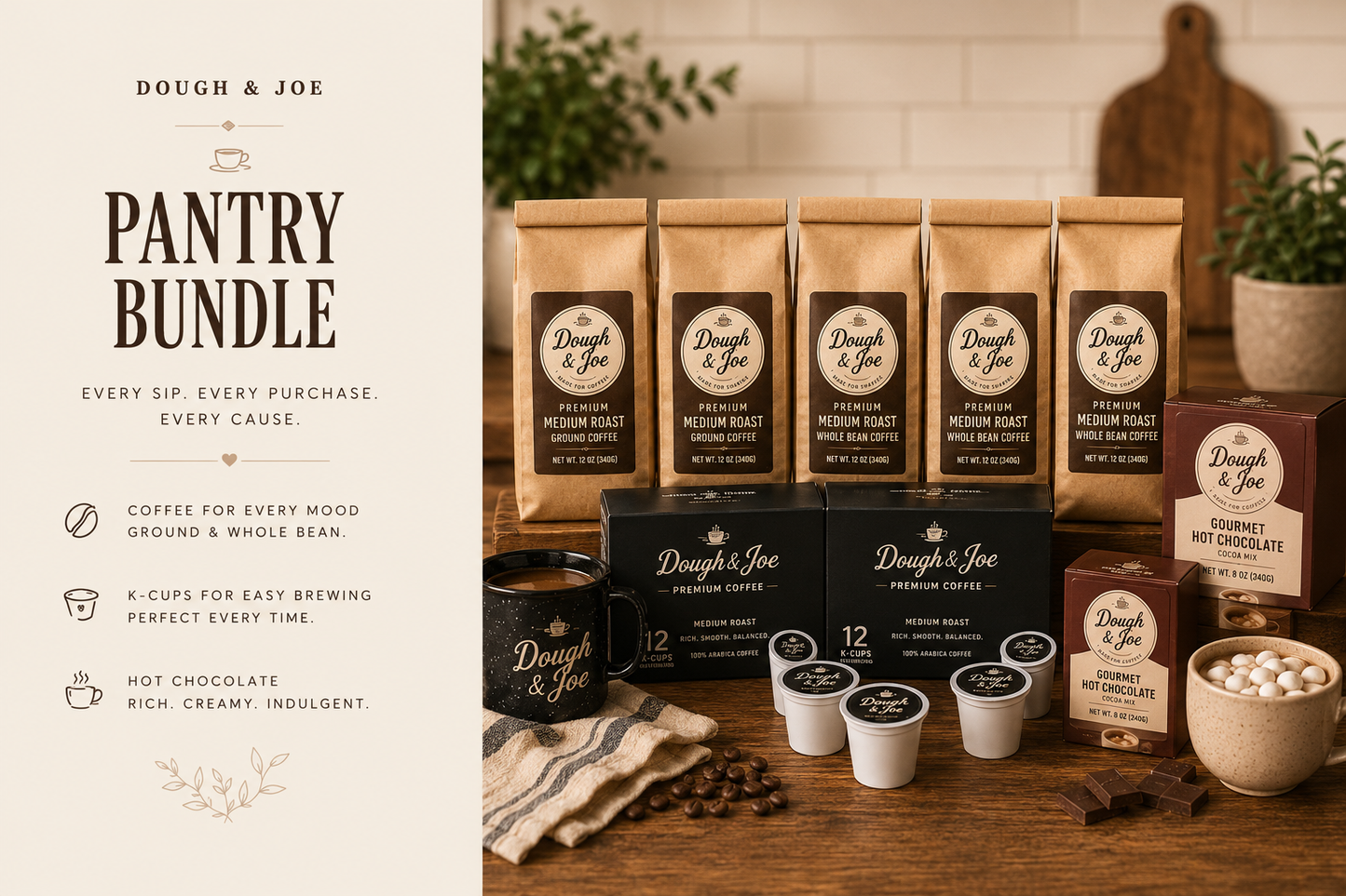 Dough & Joe Coffee Pantry Re-Stock Bundle