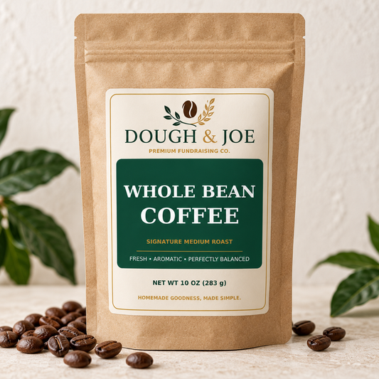 Dough & Joe Medium Roast Whole Bean Coffee-10 oz