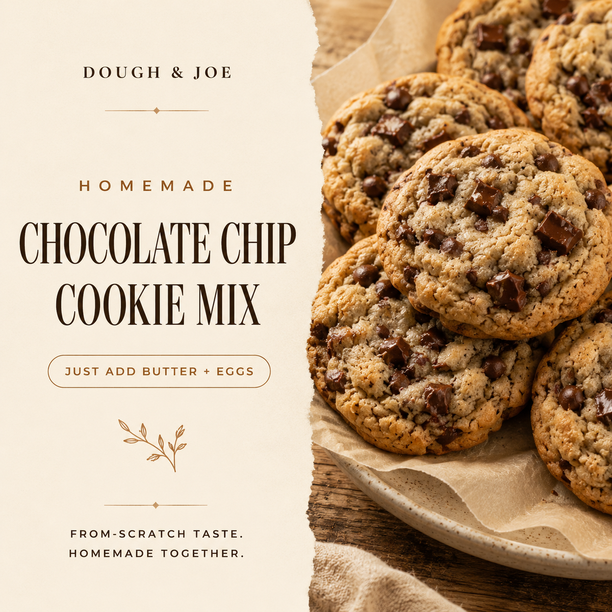 Homemade Chocolate Chip Cookie Mix