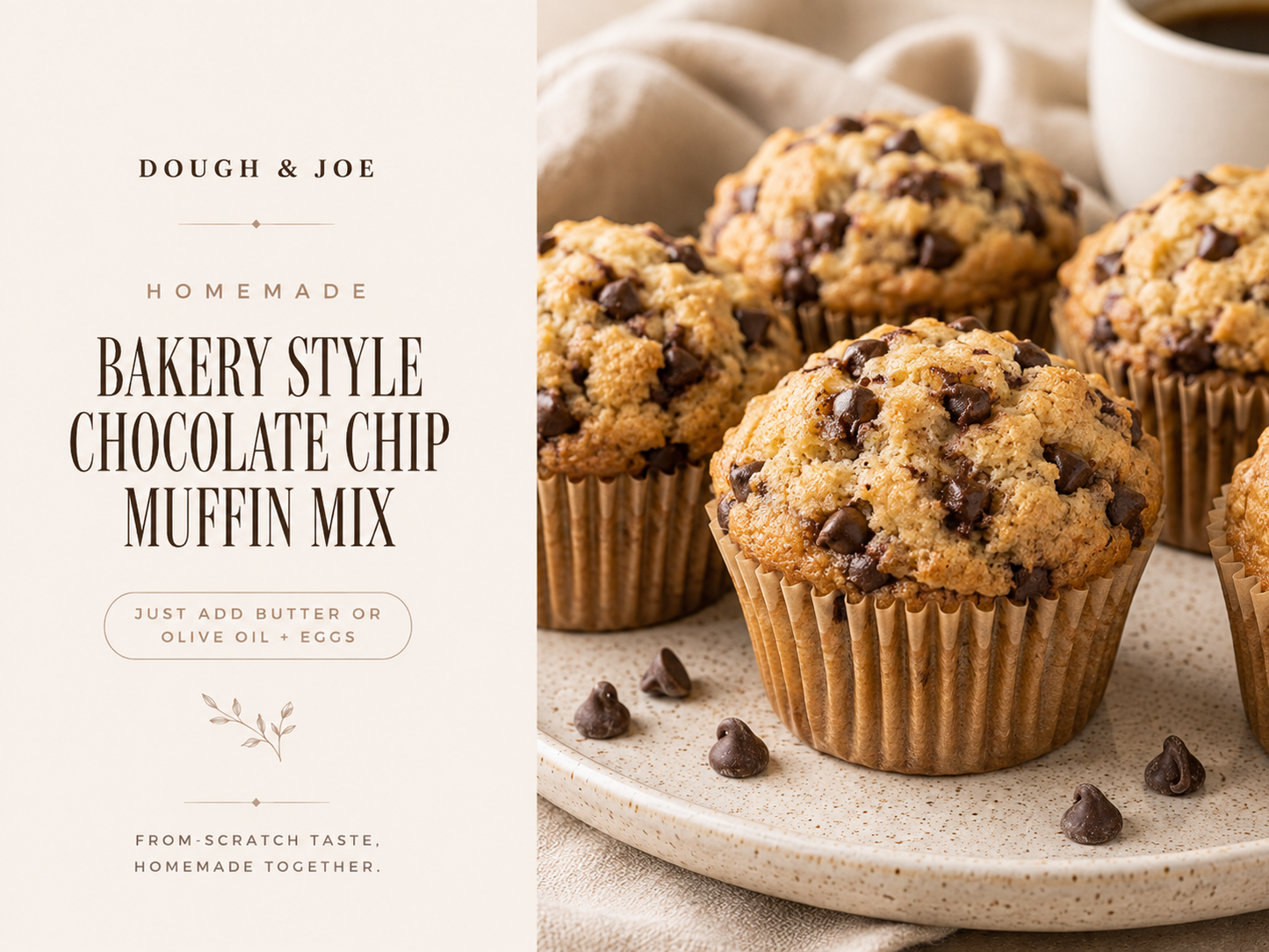 Bakery Style Chocolate Chip Muffin Mix